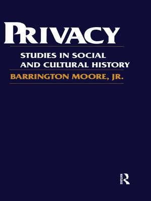 cover image of Privacy